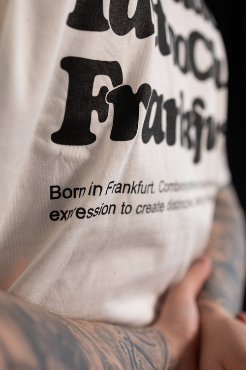 Tattoo Club T-Shirt oversized • creme