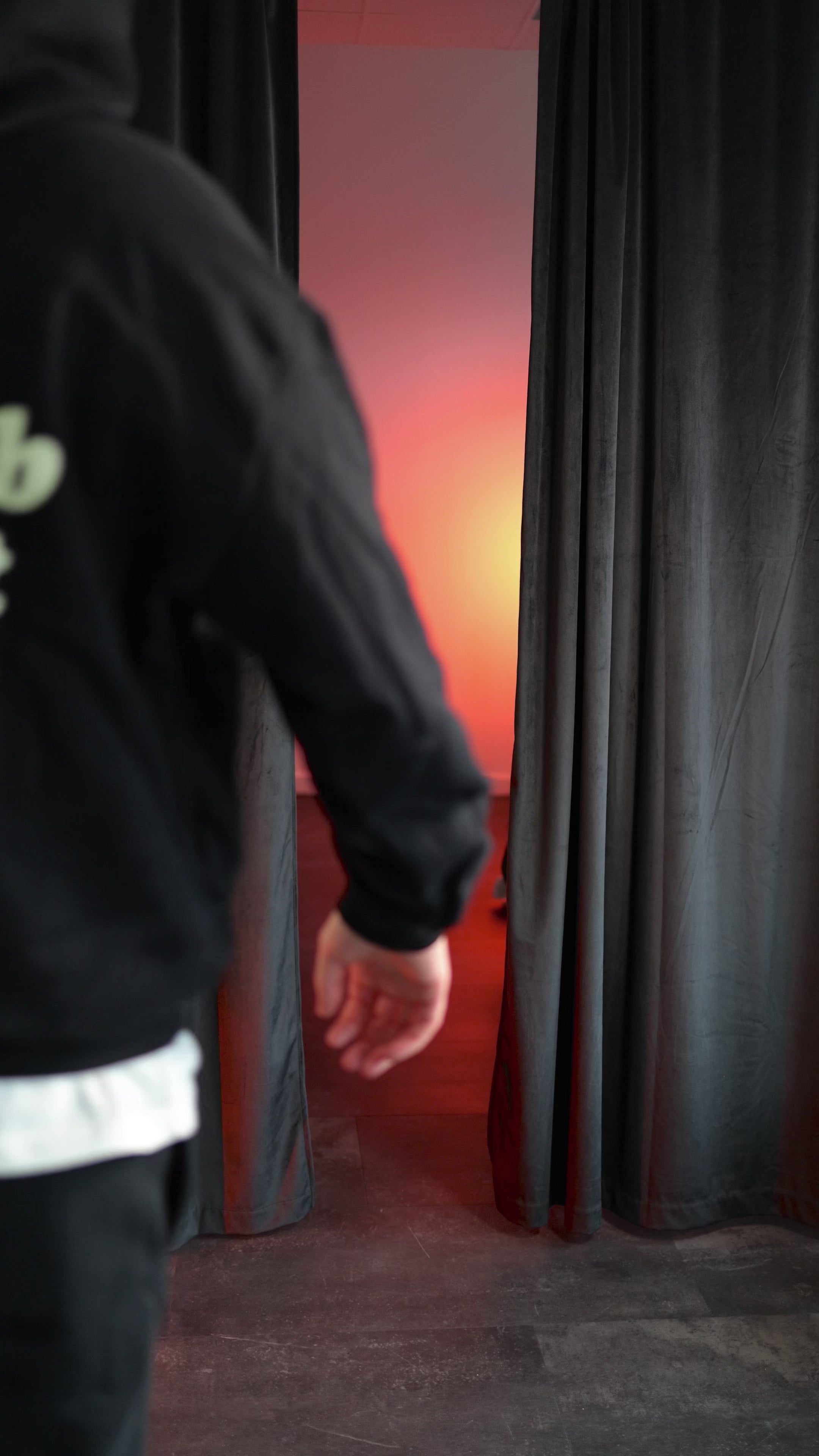 Tattoo Club Hoodie oversized • schwarz